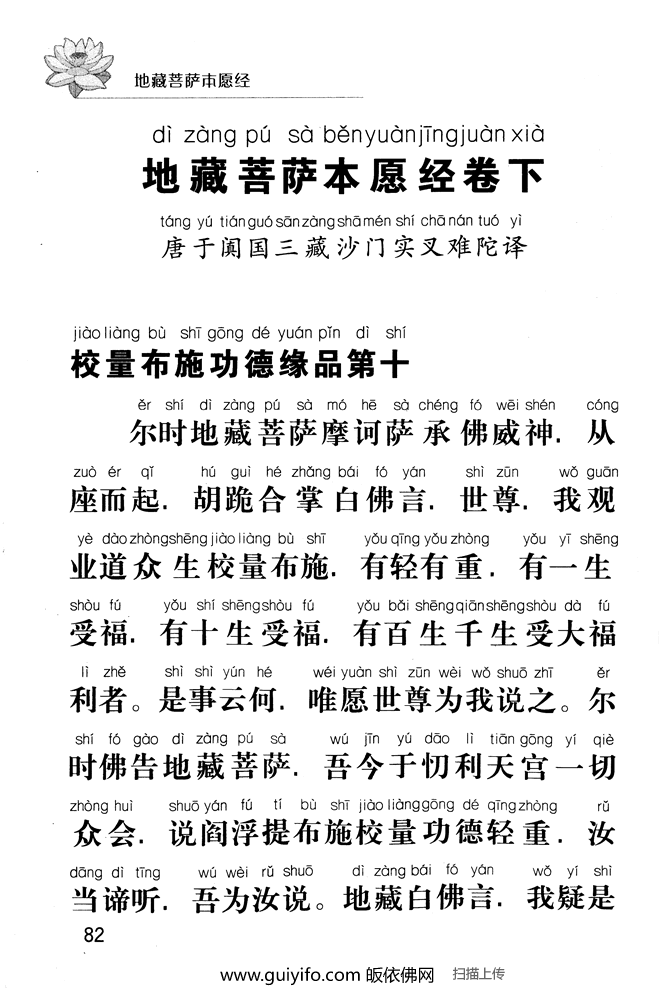 地藏菩萨本愿经82