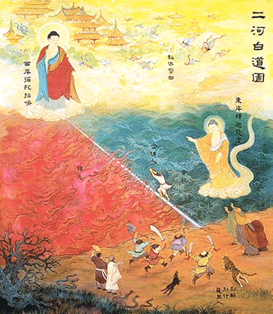 二河白道图