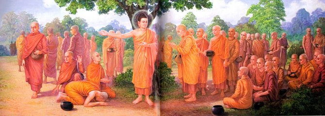 派遣僧团前往各地弘法